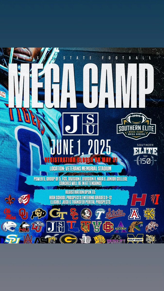 porteaq's tweet photo. Excited to see my boy compete tomorrow! 🏈💪🏾#campszn #snrsznloading https://t.co/Q0VRVndWHT