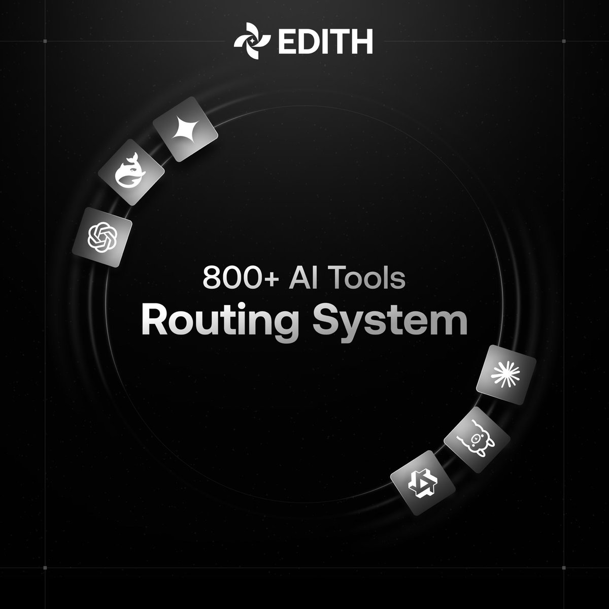 edithAPP's tweet image. Meet eChat Router — a new era of Artificial Routing Intelligence.
💡 It connects 800+ AI tools and models — including ChatGPT, Gemini, DeepSeek, Qwen — and dynamically routes each task to the most optimal model.
One API. Every model. Zero compromise.
Try it now 👉…