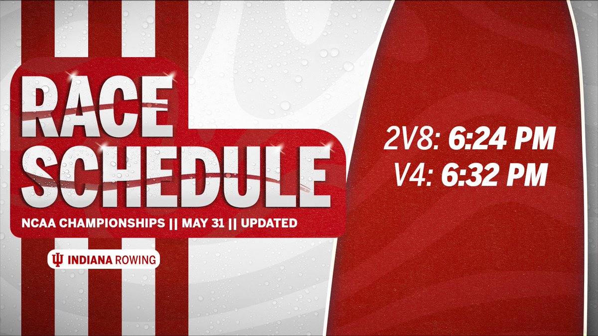 🚨 SCHEDULE UPDATE  

Racing resumes this evening.