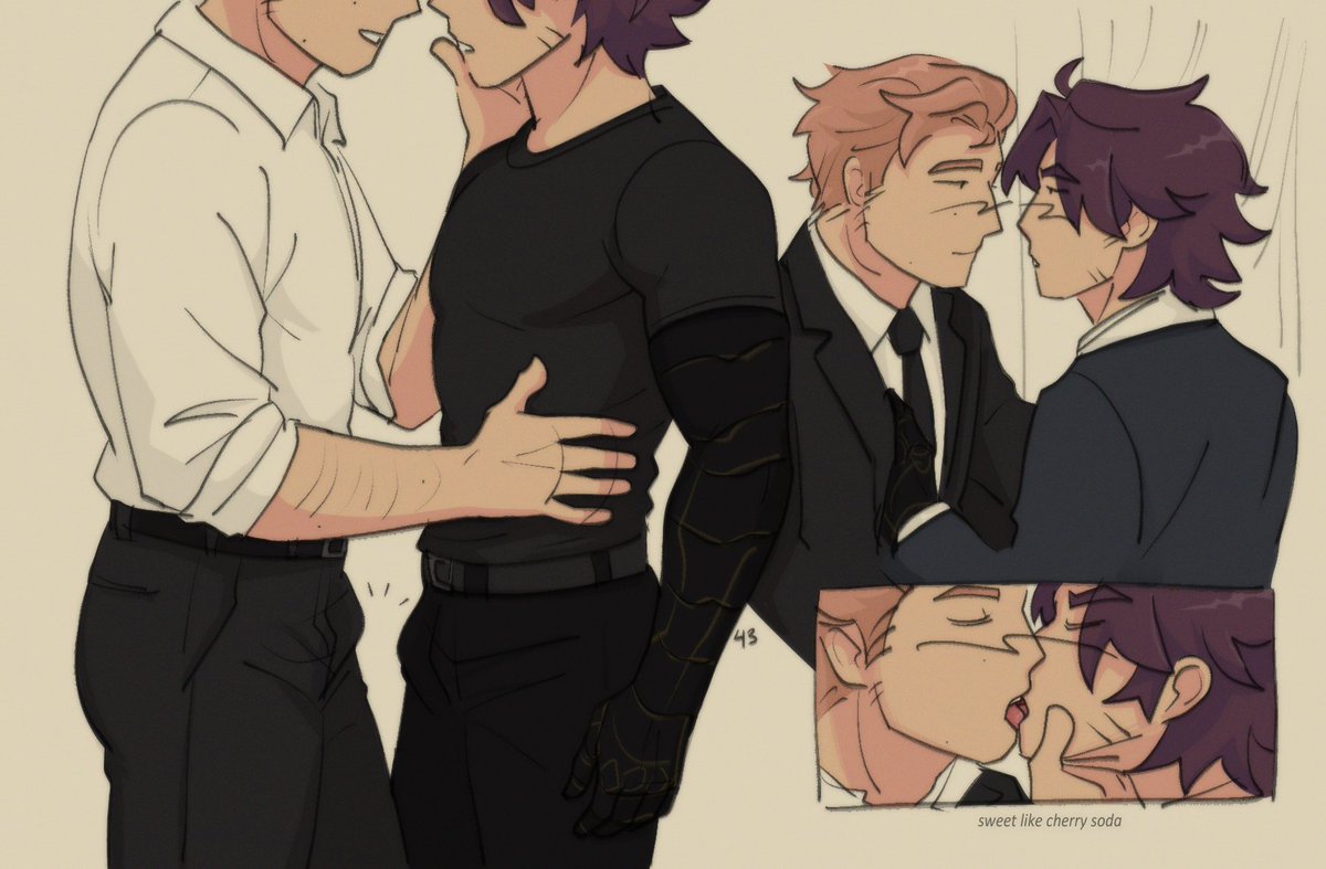 43alska's tweet image. Sorry reposting because I needed to fix somethign 💔
#steverogers #buckybarnes #stucky