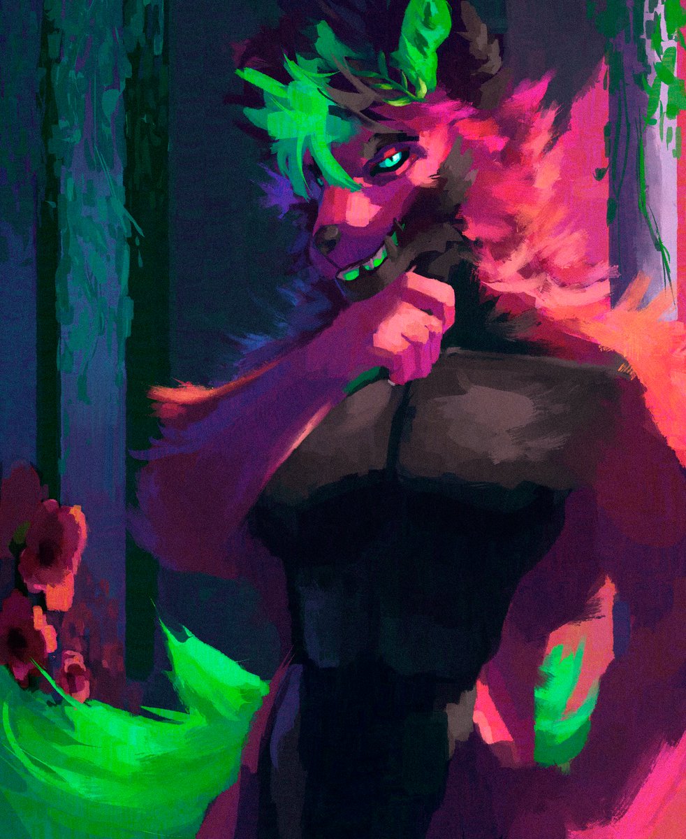 Pichichapata's tweet image. My first comm for a discord friend!

#furryart