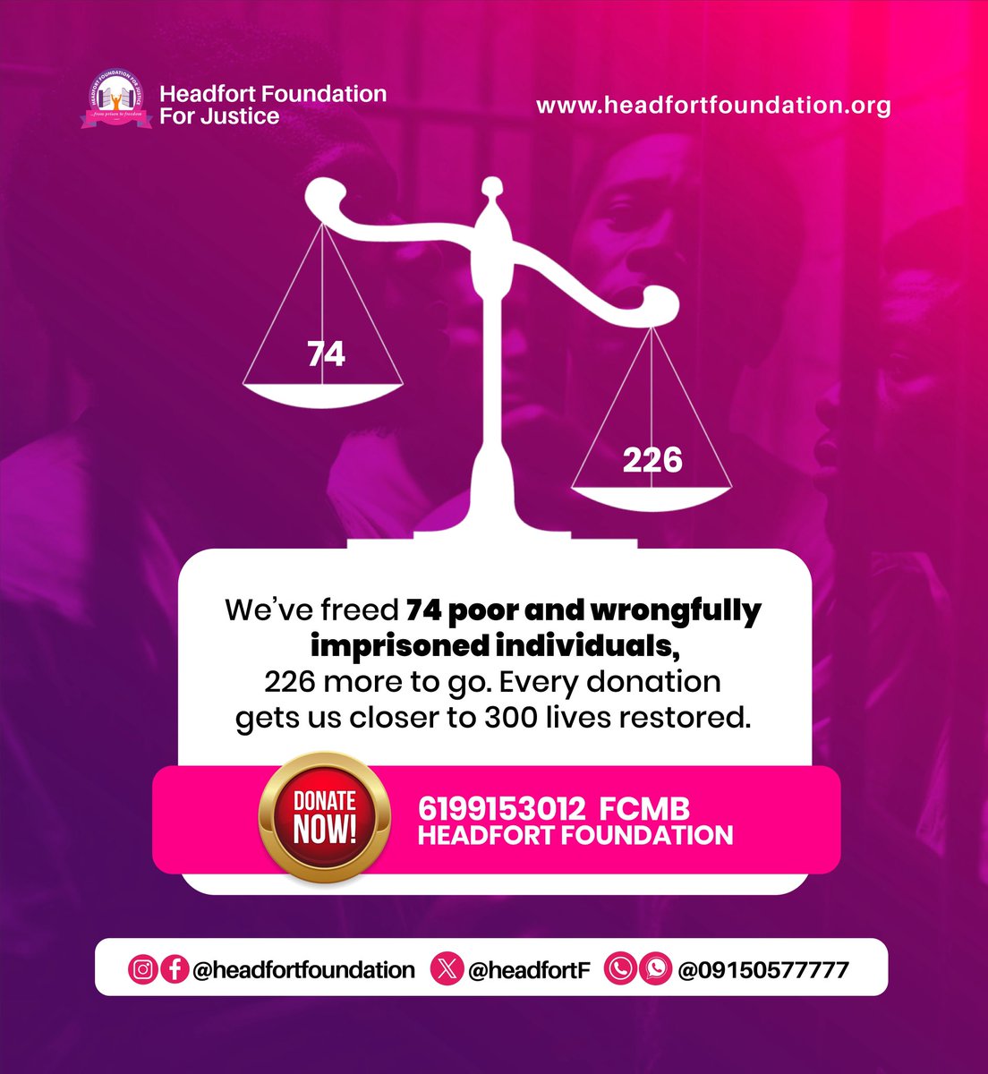 The scale is tipping, thanks to you. 
Each number isn’t just a statistic, it’s a life. A story. A person who now breathes freedom because someone like you chose to care.