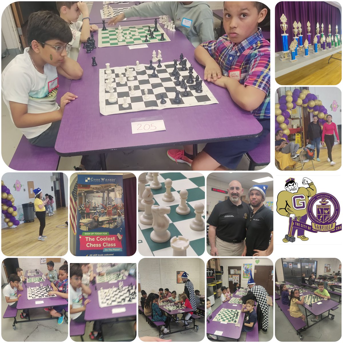 GarfieldSuper_'s tweet image. First Garfield Chess Wizards Tournament @GarfieldNJSchls