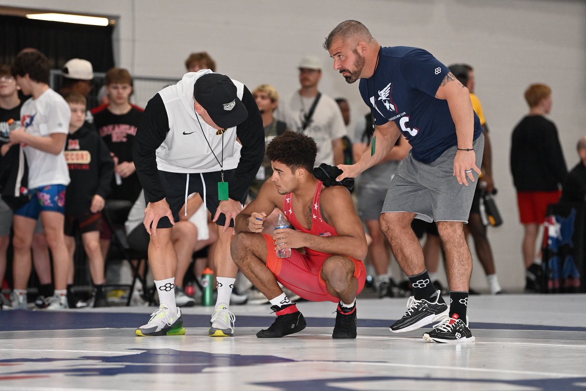 Ross Bartachek (@rossbchek) on Twitter photo Iowa target Melvin Miller into the U20 70 kg finals after a 10-0 tech over Kody Routledge
📷 <a href="/SJanickiPhoto/">SJanicki Photo</a> Iowa target Melvin Miller into the U20 70 kg finals after a 10-0 tech over Kody Routledge
📷 <a href="/SJanickiPhoto/">SJanicki Photo</a>