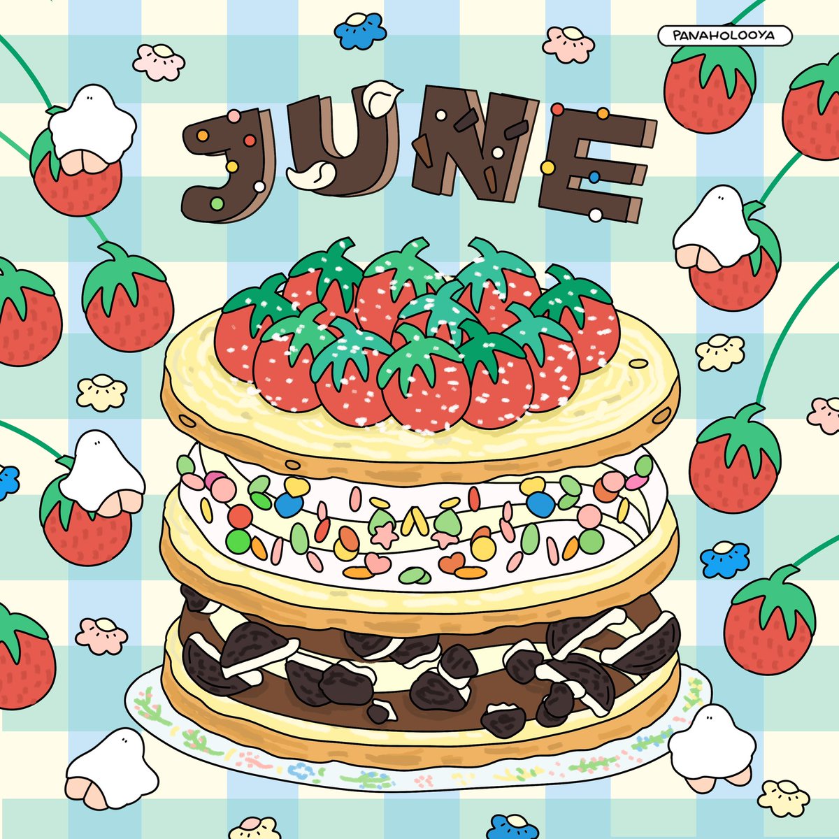 June cake  #June