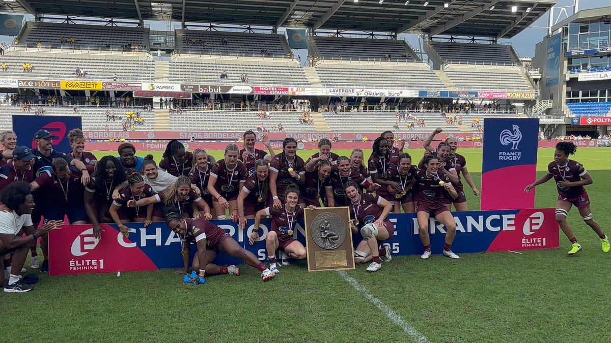 Yannick Bru (@yannbru) on Twitter photo Bravo les lionnes !!! 🦁💪🏼🍇<a href="/LionnesSB_ASPTT/">Les Lionnes du Stade Bordelais</a>…Imbattables…Respect <a href="/FrancoisRatier/">Francois Ratier 🇫🇷🇨🇦⚜️</a> Bravo les lionnes !!! 🦁💪🏼🍇<a href="/LionnesSB_ASPTT/">Les Lionnes du Stade Bordelais</a>…Imbattables…Respect <a href="/FrancoisRatier/">Francois Ratier 🇫🇷🇨🇦⚜️</a>