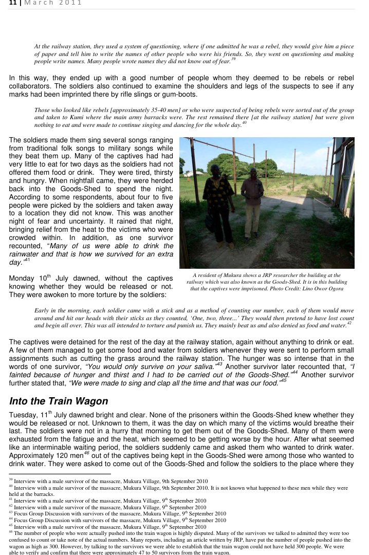 Mukura massacre. July 11, 1989