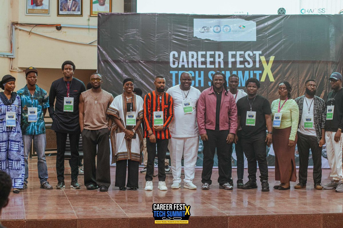 UilStudentUnion's tweet photo. 3/3

#CareerFestxTechSummit
#CareerFest
#SUTechSummit25
#UnilorinSU https://t.co/zTyYPeLb1D