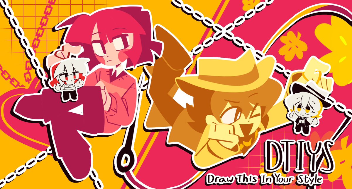 viviiyon's tweet photo. [ DTIYS / GIVEAWAY EVENT ‼️ ]

Wanna secure your own red &amp; yellow plushies? 👀

#undertaleredandyellow #undertaleyellow #dtiys 

Rules below ^^ https://t.co/EbeybzjpSn