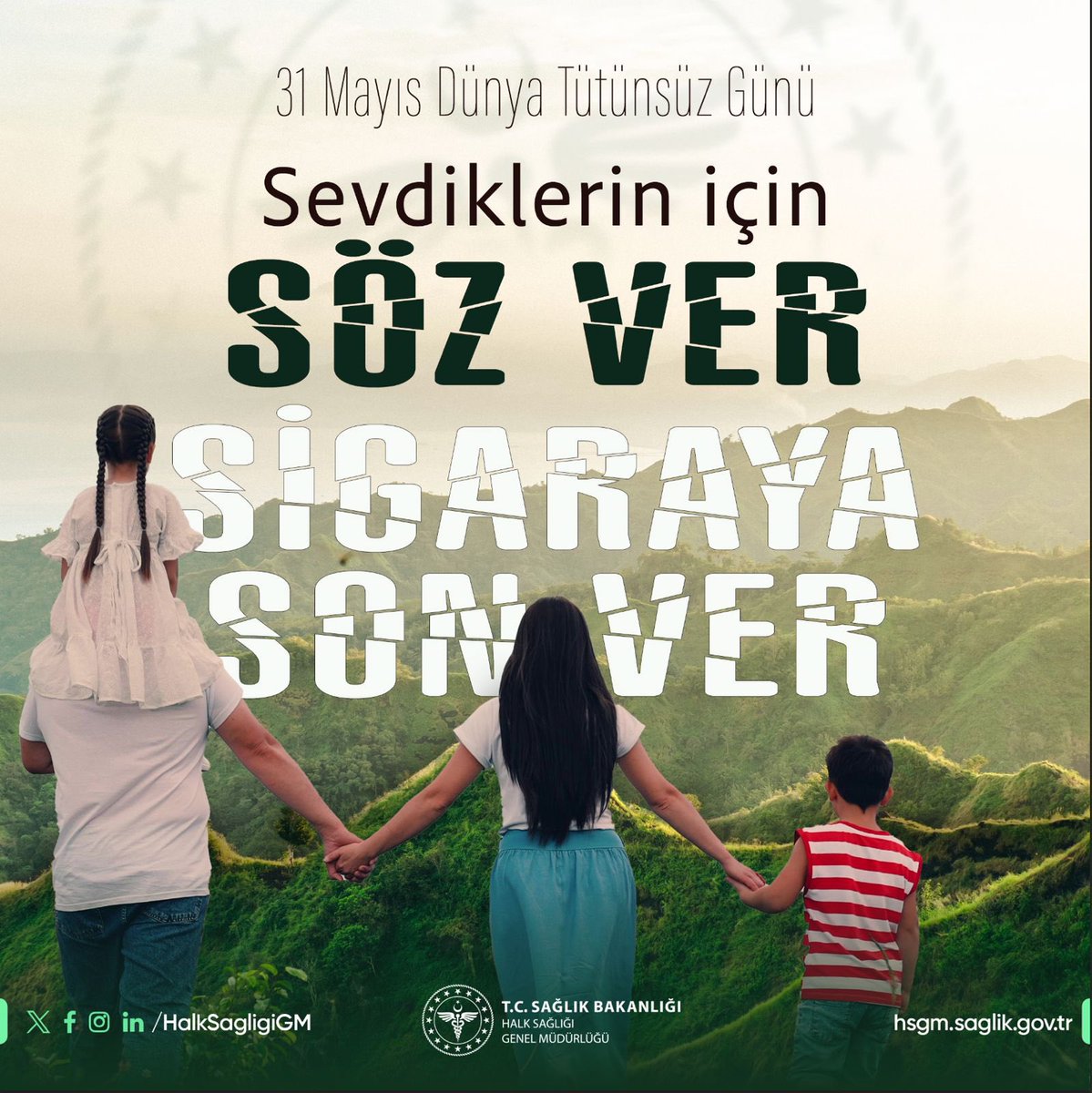 ONLAR İÇİN KÜÇÜK, SİZİN İÇİN BÜYÜK BİR ADIM:
• Her sigaraya "Hayır" dediğinizde
• Çocuklarınıza "Evet" demiş olursunuz
• Her bırakma girişimi
• Onlara hediye edilmiş bir gelecektir

🎯 BUGÜN KARAR VERİN:
• Çocuklarınızın gözlerine bakın
• Onlara söz verin
• Ve bu sözü