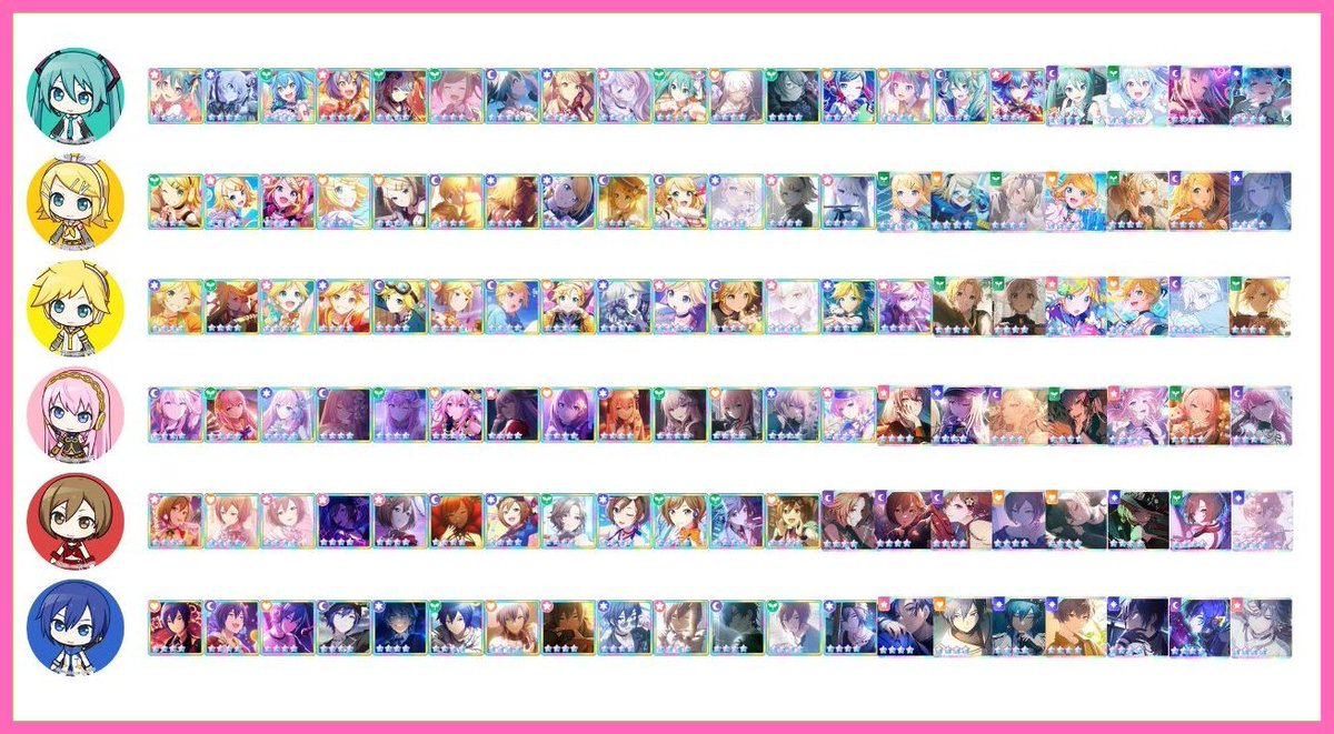 emustats's tweet image. ALL VS 4 stars : May 31
VBS Miku got another card!
#プロセカ #prsktwt