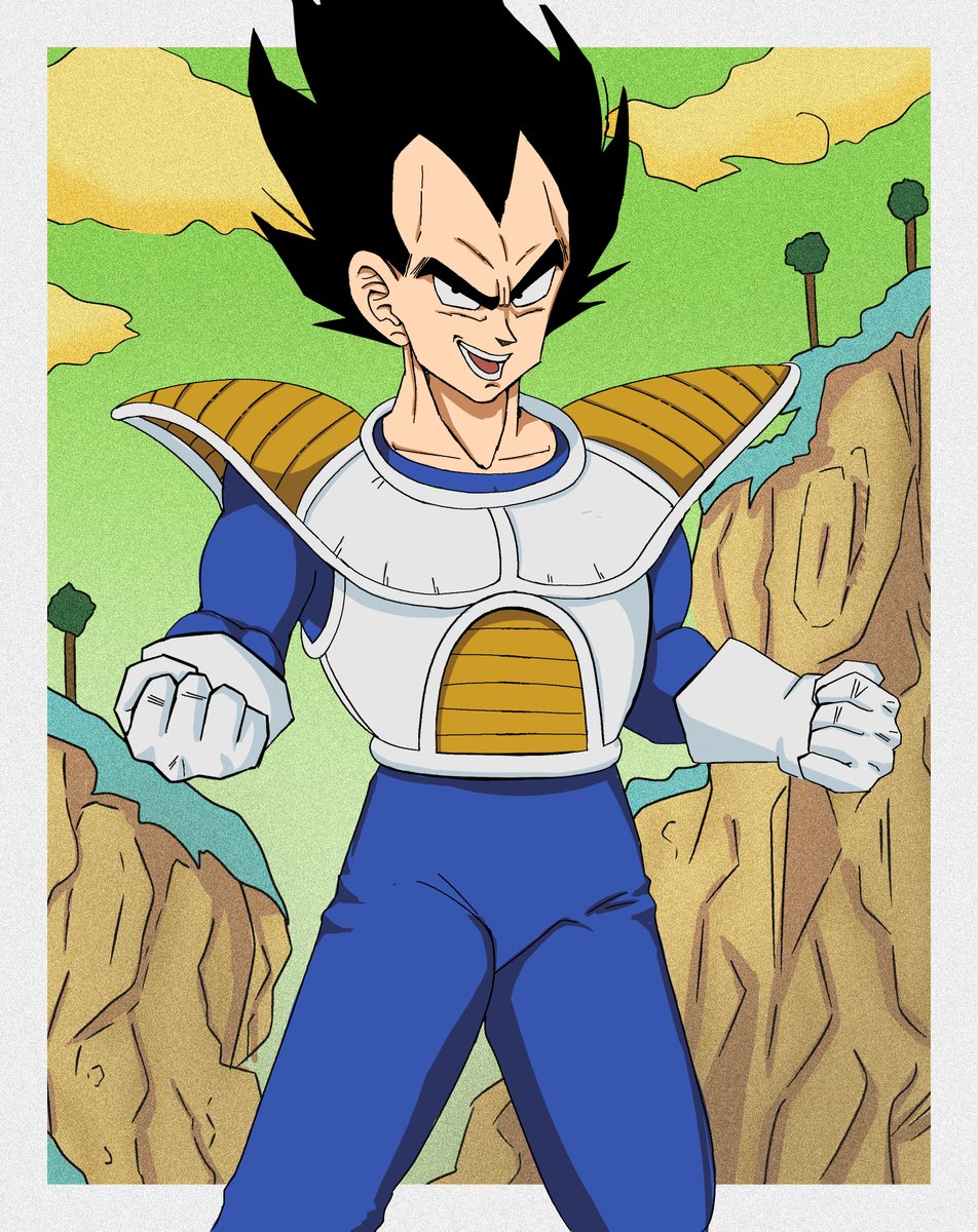 Charizawa's tweet photo. Vegeta #DragonBall #DBZ #ドラゴンボール https://t.co/U9wA9GPuO2