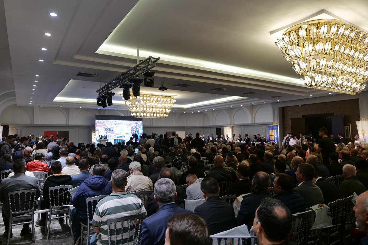 AK Parti Eskişehir İl Danışma Meclisi Toplantımızı, Enerji ve Tabii Kaynaklar Bakanımız Sn. Alparslan Bayraktar’ın katılımlarıyla gerçekleştirdik.

AK Parti teşkilatlarımız; inancıyla, kararlılığıyla ve davasına olan sadakatiyle yoluna emin adımlarla devam ediyor. Birlikte