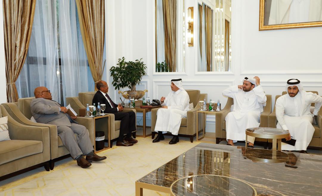 African Union (@_africanunion) on Twitter photo H.E. Sheikh Mohammed bin Abdulrahman Al-Thani, Prime Minister and Minister of Foreign Affairs of the State of #Qatar, received H.E. <a href="/ymahmoudali/">Mahmoud Ali youssouf</a>, Chairperson of the African Union Commission and his delegation, this evening in Doha. The meeting forms part of the AUC Chairperson’s H.E. Sheikh Mohammed bin Abdulrahman Al-Thani, Prime Minister and Minister of Foreign Affairs of the State of #Qatar, received H.E. <a href="/ymahmoudali/">Mahmoud Ali youssouf</a>, Chairperson of the African Union Commission and his delegation, this evening in Doha. The meeting forms part of the AUC Chairperson’s