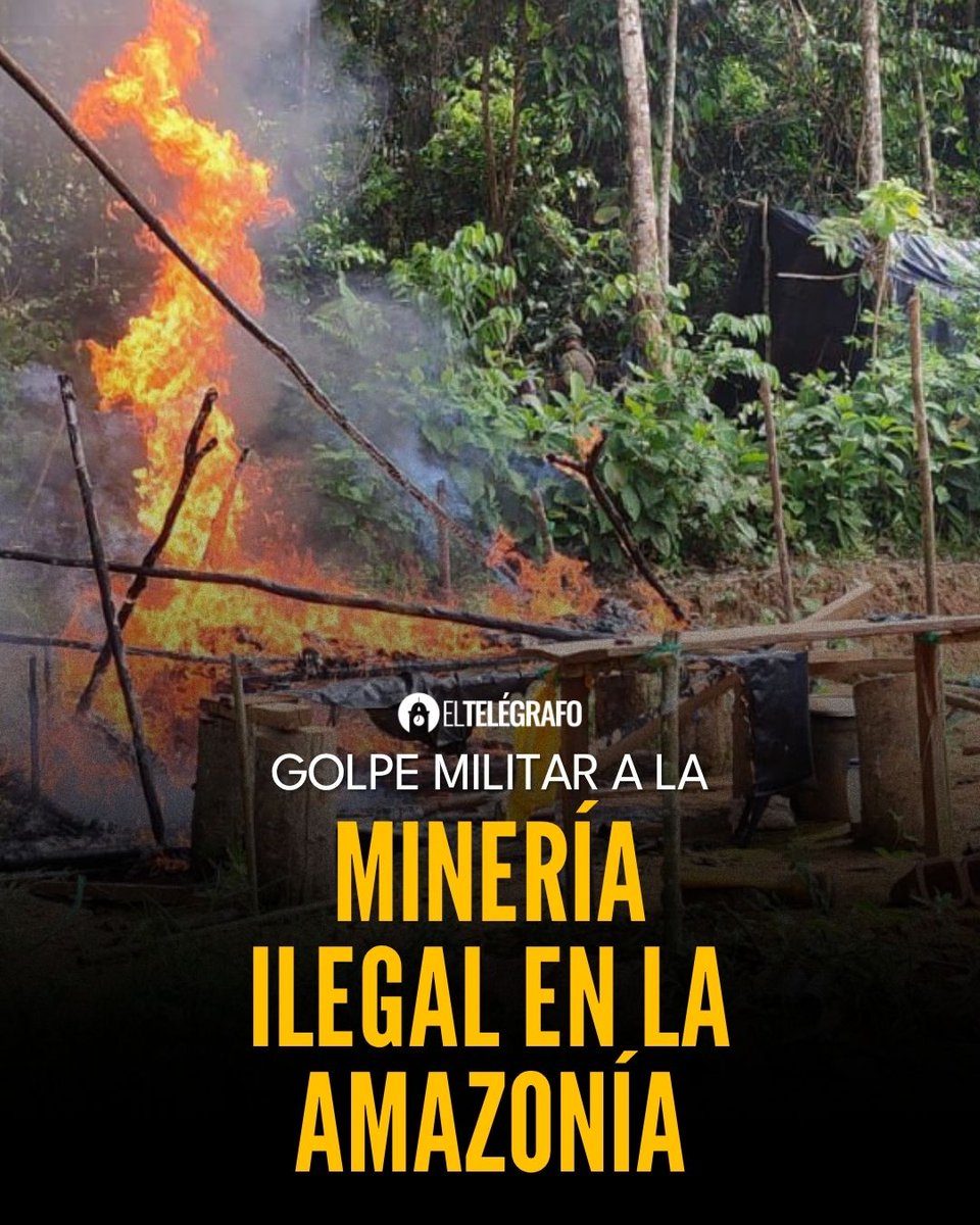 #Seguridad | El Ejército Ecuatoriano neutralizó actividades ilícitas en las provincias de Orellana y Sucumbíos, vinculadas principalmente al contrabando de hidrocarburos y minería ilegal. #LéaloEnET: is.gd/knwr9x