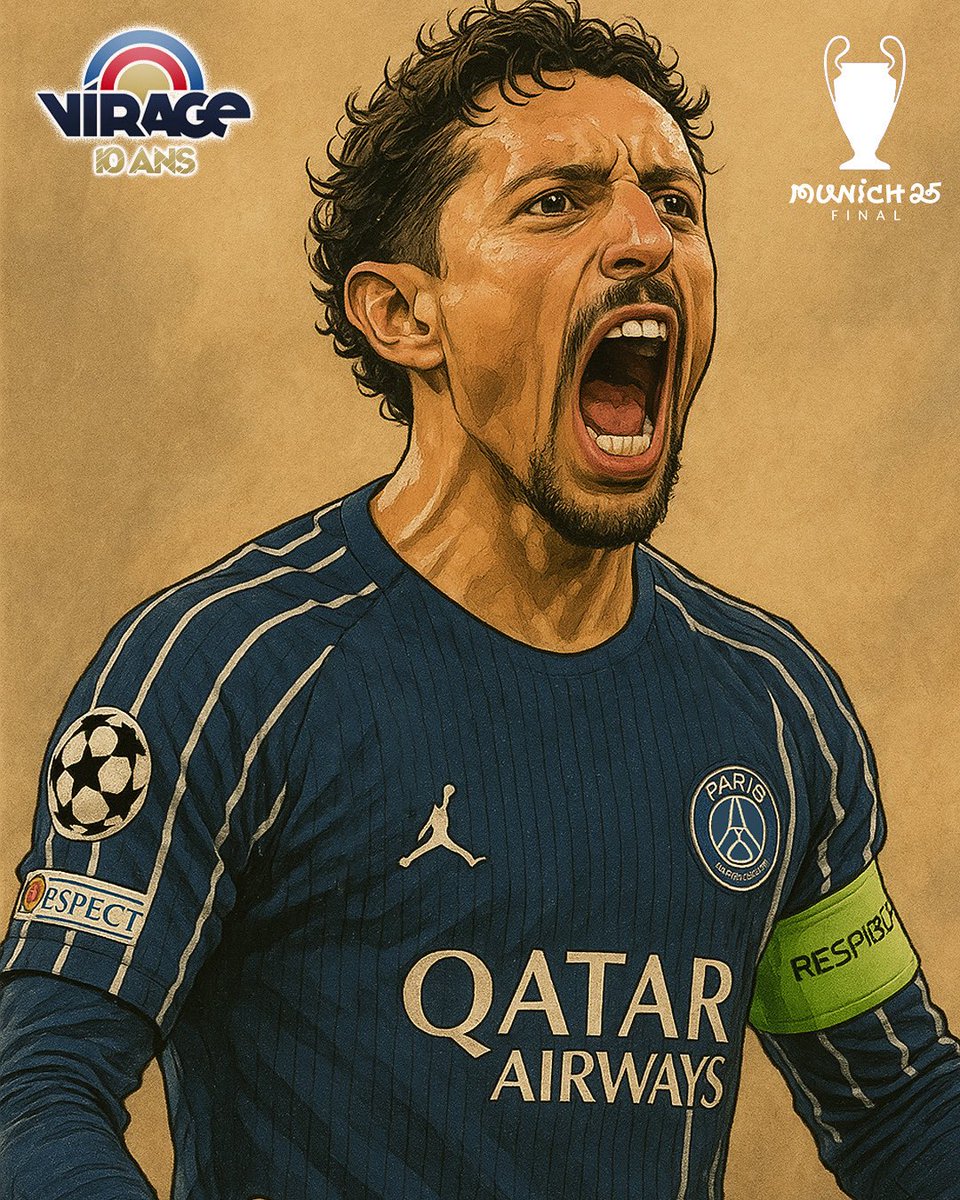 H-2 <a href="/marquinhos_m5/">Marcos Aoás Corrêa</a> 🔴🏆🔵

Le capitaine pour finir cette série de portraits ! On est toutes et tous avec vous <a href="/PSG_inside/">Paris Saint-Germain</a> <a href="/ChampionsLeague/">UEFA Champions League</a> #virage