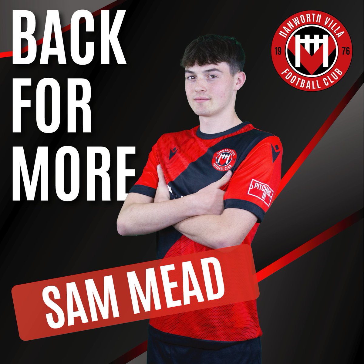 Hanworth Villa FC (@hanworthvillafc) on Twitter photo VILLA GETS THE MEAD THEY NEED!
44 appearances last season, 5 goals, always reliable and a big part of the squad!
Welcome back <a href="/SamMead52972256/">Samuel Mead</a>
#HVFC #villafamily VILLA GETS THE MEAD THEY NEED!
44 appearances last season, 5 goals, always reliable and a big part of the squad!
Welcome back <a href="/SamMead52972256/">Samuel Mead</a>
#HVFC #villafamily