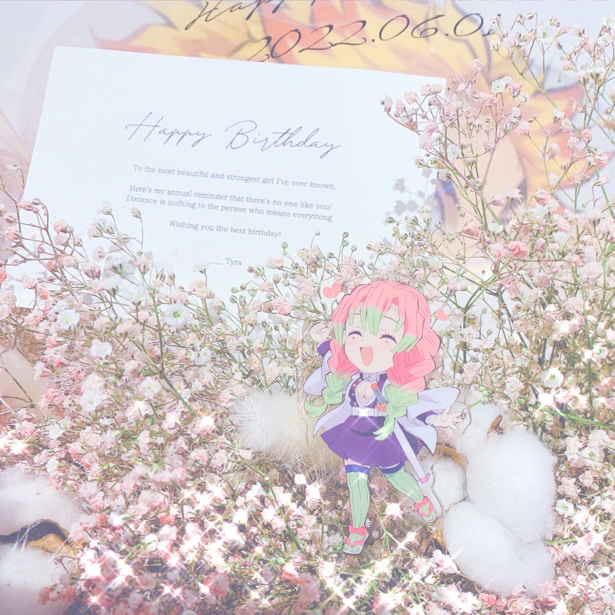 39ra_blossom's tweet photo. ┈┈┈┈┈┈ ❁ ❁ ❁ ┈┈┈┈┈┈┈

               𝐇𝐚𝐩𝐩𝐲 𝐁𝐢𝐫𝐭𝐡𝐝𝐚𝐲 
   ｡❀·̩͙ 令和七年 . 六月 . 一日 ｡❀·̩͙

┈┈┈┈┈┈ ❁ ❁ ❁ ┈┈┈┈┈┈┈

  過去picからお祝いさせてね🥂🤍
          大好き~~~~‼️‼️‼️‼️

         #甘露寺蜜璃誕生祭2025 https://t.co/WUc5YLmrKT