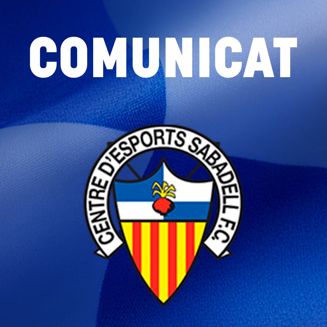 CE Sabadell ๐ง
(@cesabadell) on Twitter photo El <a href="/CESabadell/">CE Sabadell ๐ง
</a> estร en contacte amb lโ<a href="/UCAMMurciaCF/">UCAM Murcia CF</a> i la <a href="/policia/">Policรญa Nacional</a> per gestionar de la manera mรฉs cรฒmode, eficient i justa lโaccรฉs a lโEstadio BeSoccer La Condomina
Des del club es defensaran els drets i el benestar de tots els aficionats que demร ens acompanyin a Murcia El <a href="/CESabadell/">CE Sabadell ๐ง
</a> estร en contacte amb lโ<a href="/UCAMMurciaCF/">UCAM Murcia CF</a> i la <a href="/policia/">Policรญa Nacional</a> per gestionar de la manera mรฉs cรฒmode, eficient i justa lโaccรฉs a lโEstadio BeSoccer La Condomina
Des del club es defensaran els drets i el benestar de tots els aficionats que demร ens acompanyin a Murcia