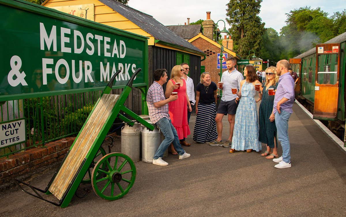 Watercress_Line's tweet photo. 🍻🐀All aboard the RAT!
Join us for a unique evening on The Watercress Line, where you can enjoy a great selection of local ales while travelling by heritage steam train.🚂
🎟️ Book your evening now: https://t.co/CR5PEQsMyX
#RealAleTrain #TheWatercressLine #HampshireEvents https://t.co/5oy1Q7u8kw
