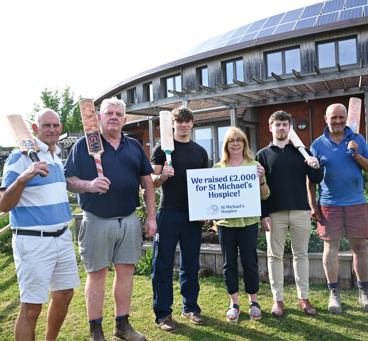 🏏 Howzat! A cricket match in memory of Martin Pullen has raised a brilliant £2,000 for St Michael’s — what an amazing effort! Big thanks to everyone who played and helped make this happen. You’ve made a real difference!

More: bit.ly/SMH_News_Crick…
