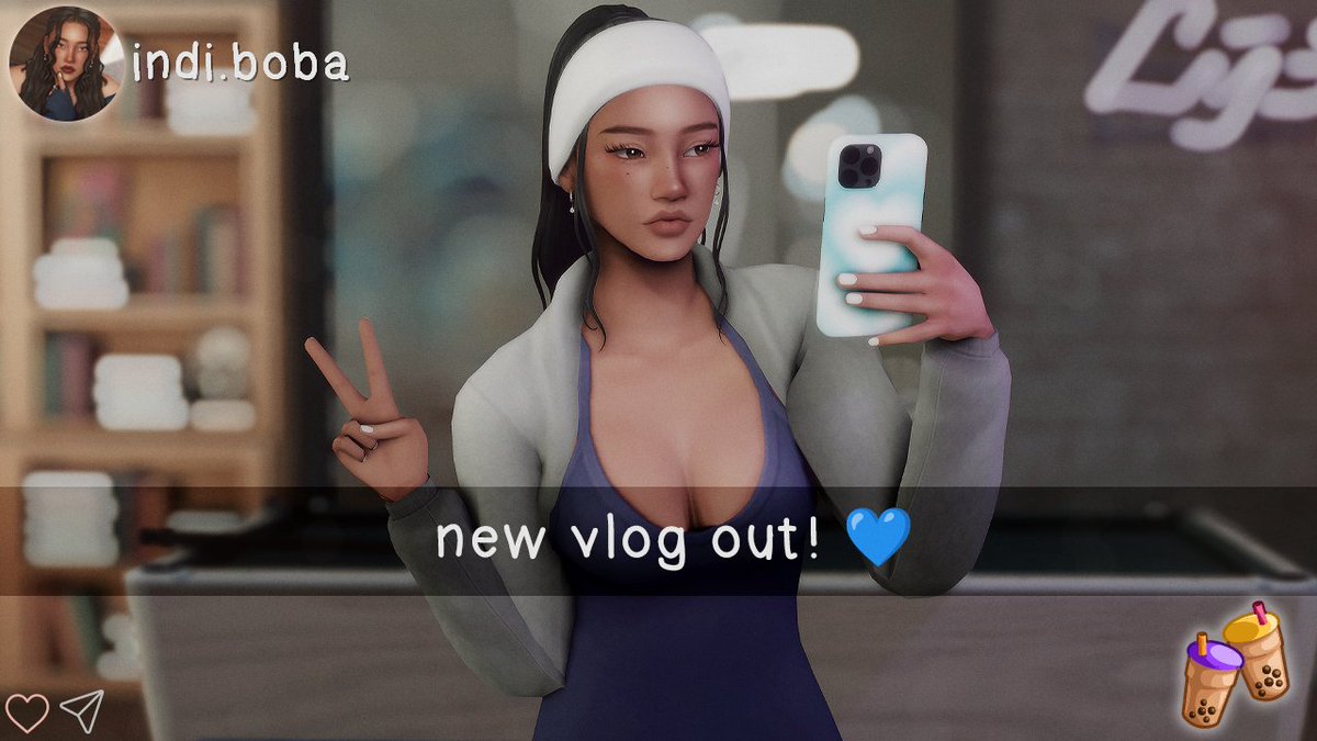 My sim is officially a (controversial) vlogger!

• youtu.be/73EmbdruIVc

Indi is officially in her vlogger era! However, she’s already causing trouble for her career… #TheSims4