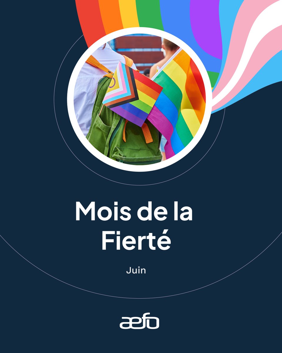 AEFO_ON_CA's tweet photo. En ce mois de juin, célébrons la Fierté et avec elle, la richesse, la force et les contributions essentielles de nos membres des communautés 2SLGBTQIA+.

C'est un temps pour reconnaître les luttes, souligner les avancées et réaffirmer notre engagement envers des milieux inclusifs, sécuritaires et bienveillants.

Bonne Fierté à toustes!