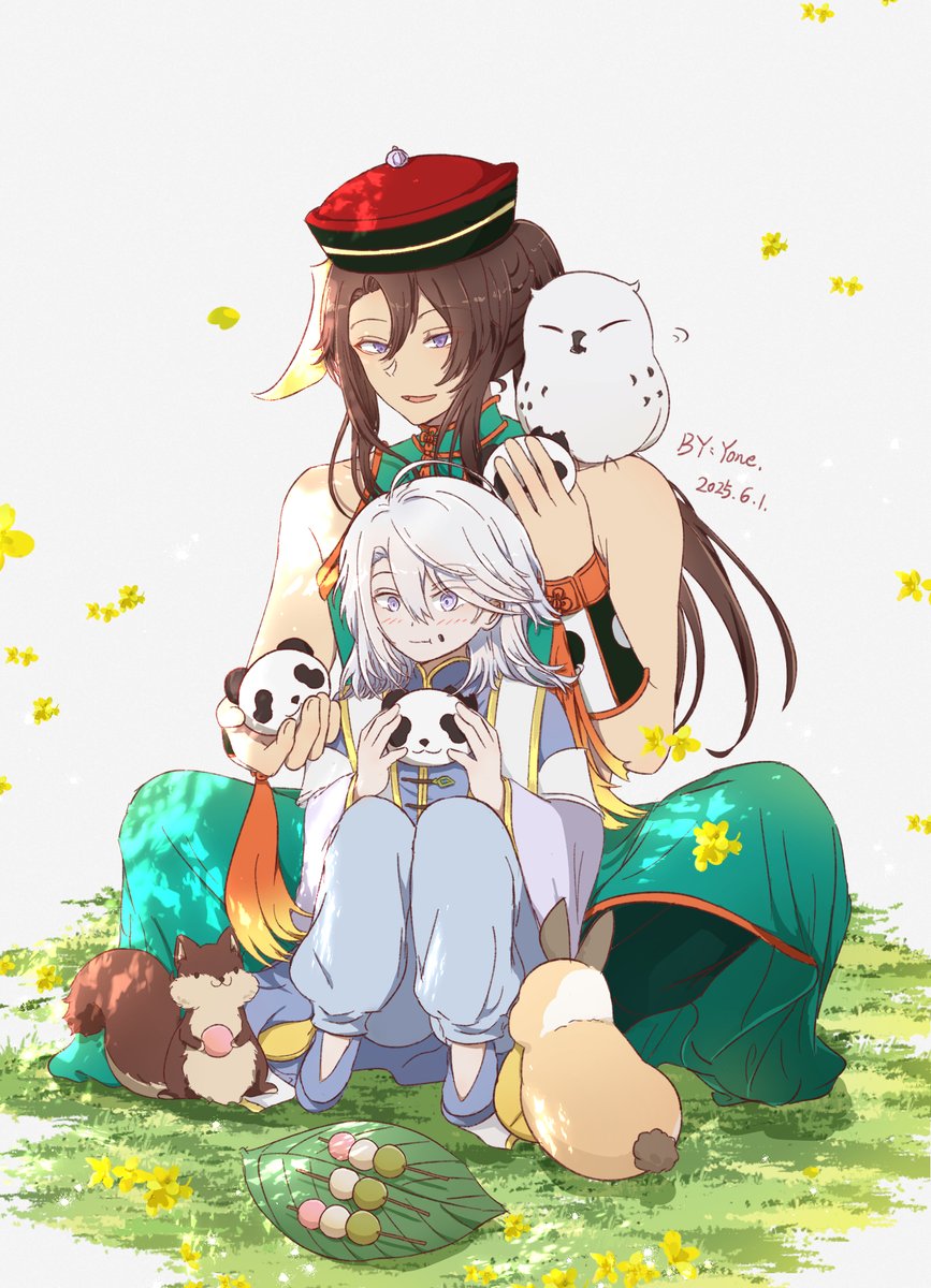 「家族を失ったあなたも、新しい『家族』を手に入れることができます...もう独りではいなくなるでしょう」

🎈🎈🎈祝孝凰6.1儿童节快乐🎈🎈🎈

设想了太极世界观里，孝明陪伴小凰香玩的日常🐼