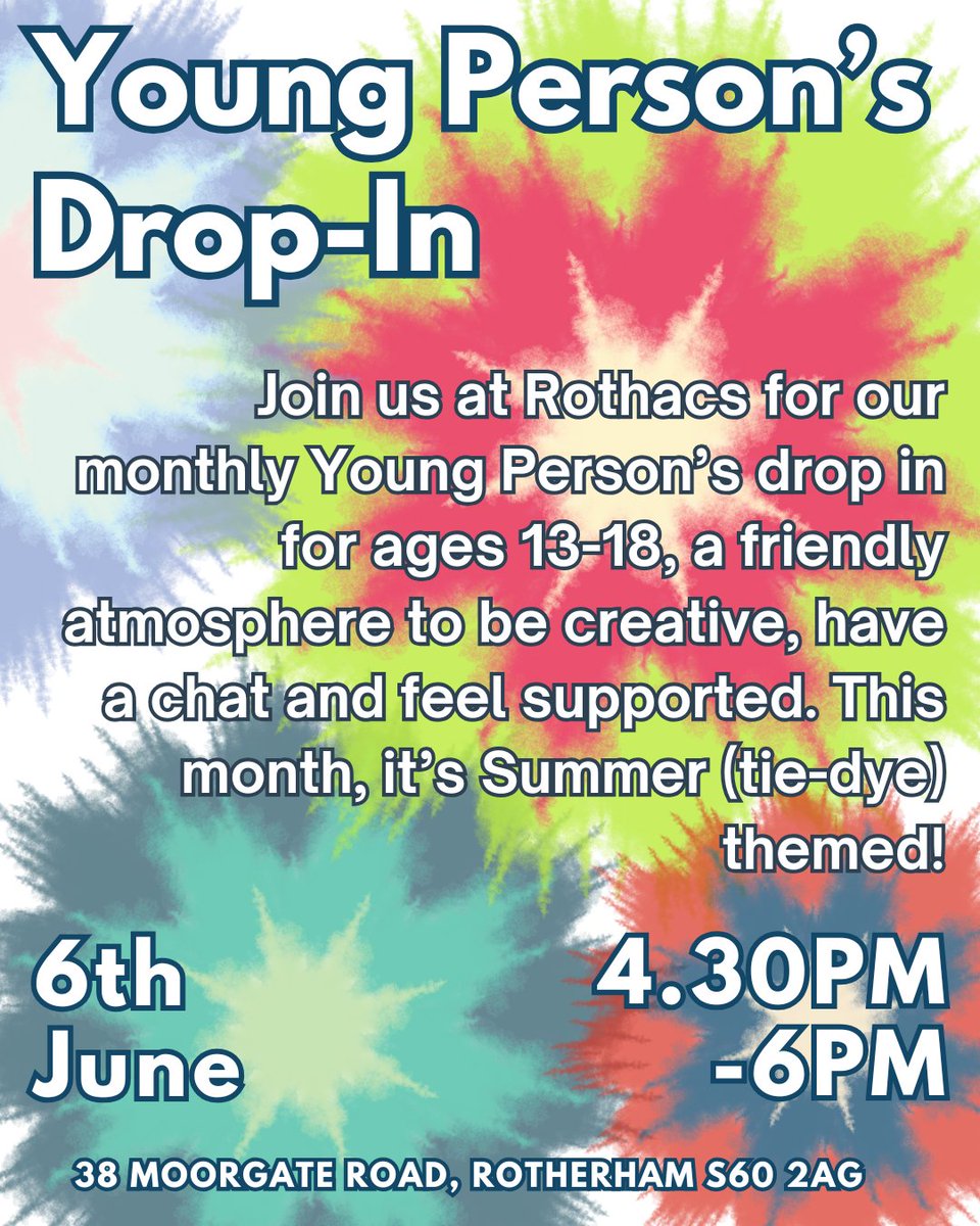 Rothacs38's tweet image. If you are currently on our waiting list after being assessed, or are currently receiving support from us, feel free to pop in. We hope to see you there, on the 6th of June!