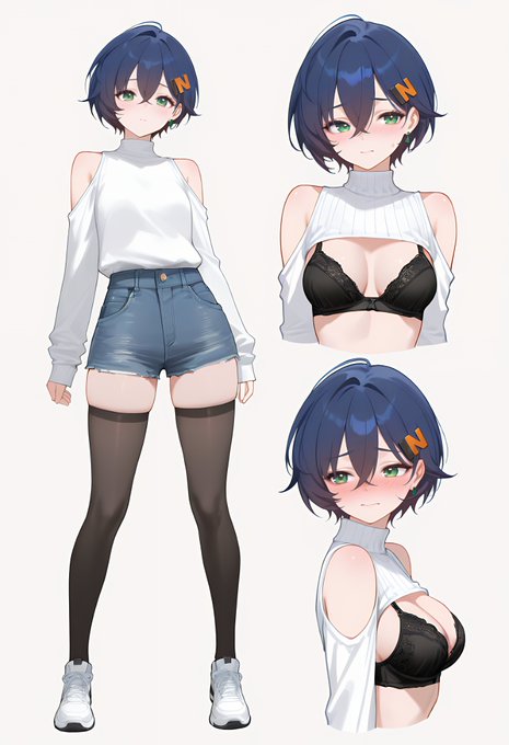 フォロワーの皆様、5月もお疲れ様でした🎏
 5月も♥RPリプライでの応援ありがとうございました😌 #今月生成した絵を晒そう のお時間です⏰
 今月は👻状態になるアカウントをかなり見かけました(私もなりました)
 では、今月の四天王(♥が多かった4枚)の紹介です! 