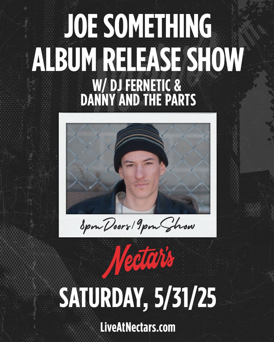 TONIGHT! We’re celebrating the solo debut of our pal Joe Something w/ special guests DJ Fernetic &amp; Danny and the Parts! What a way to spend a Saturday night 🔥🎶 With our fam! 

🎟️: bit.ly/43FKu22