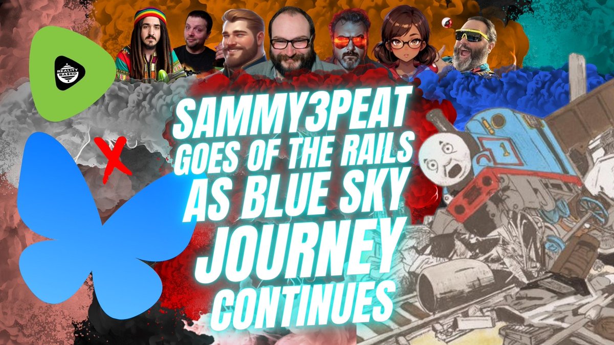 Ryan Roger Athay (Reality Based) (@ryanrogerathay) on Twitter photo Sammy3peat Goes Off The Rails, As Blue Sky Journey CONTINUES, Hosted By <a href="/sammy3peat/">Sammy3peat</a> w/Me, <a href="/BluCollarLoser/">BlueCollarLoser</a> <a href="/Iron0xcid3/">๐๐๐๐๐๐๐๐๐๐</a> <a href="/darnellquiggly/">Quizmaster Darnell Quiggley</a> & <a href="/PaulHadouken/">Paul Hadouken</a> So Enjoy the Rumble Exclusive Video Below Sammy3peat Goes Off The Rails, As Blue Sky Journey CONTINUES, Hosted By <a href="/sammy3peat/">Sammy3peat</a> w/Me, <a href="/BluCollarLoser/">BlueCollarLoser</a> <a href="/Iron0xcid3/">๐๐๐๐๐๐๐๐๐๐</a> <a href="/darnellquiggly/">Quizmaster Darnell Quiggley</a> & <a href="/PaulHadouken/">Paul Hadouken</a> So Enjoy the Rumble Exclusive Video Below