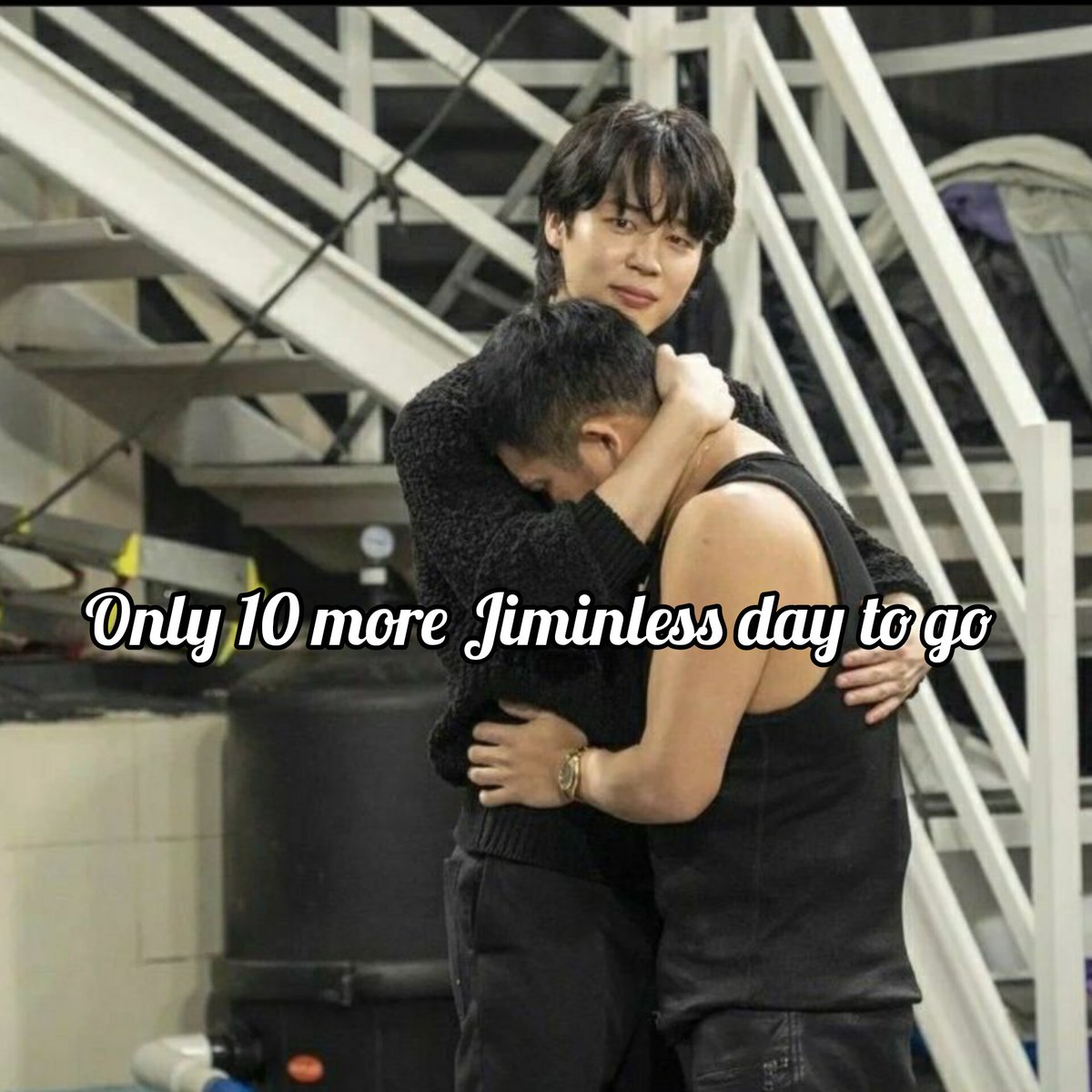 Jiminsiz geçirilecek sadece 10 gün kaldı, kavuşuyoruz 😭🫂💕

#10SunsetsTillJimin
#열밤만_자면_지민이가_잡으러옴
#넷포에이스_지민의전역_열흘전
JIMIN ON MY MIND