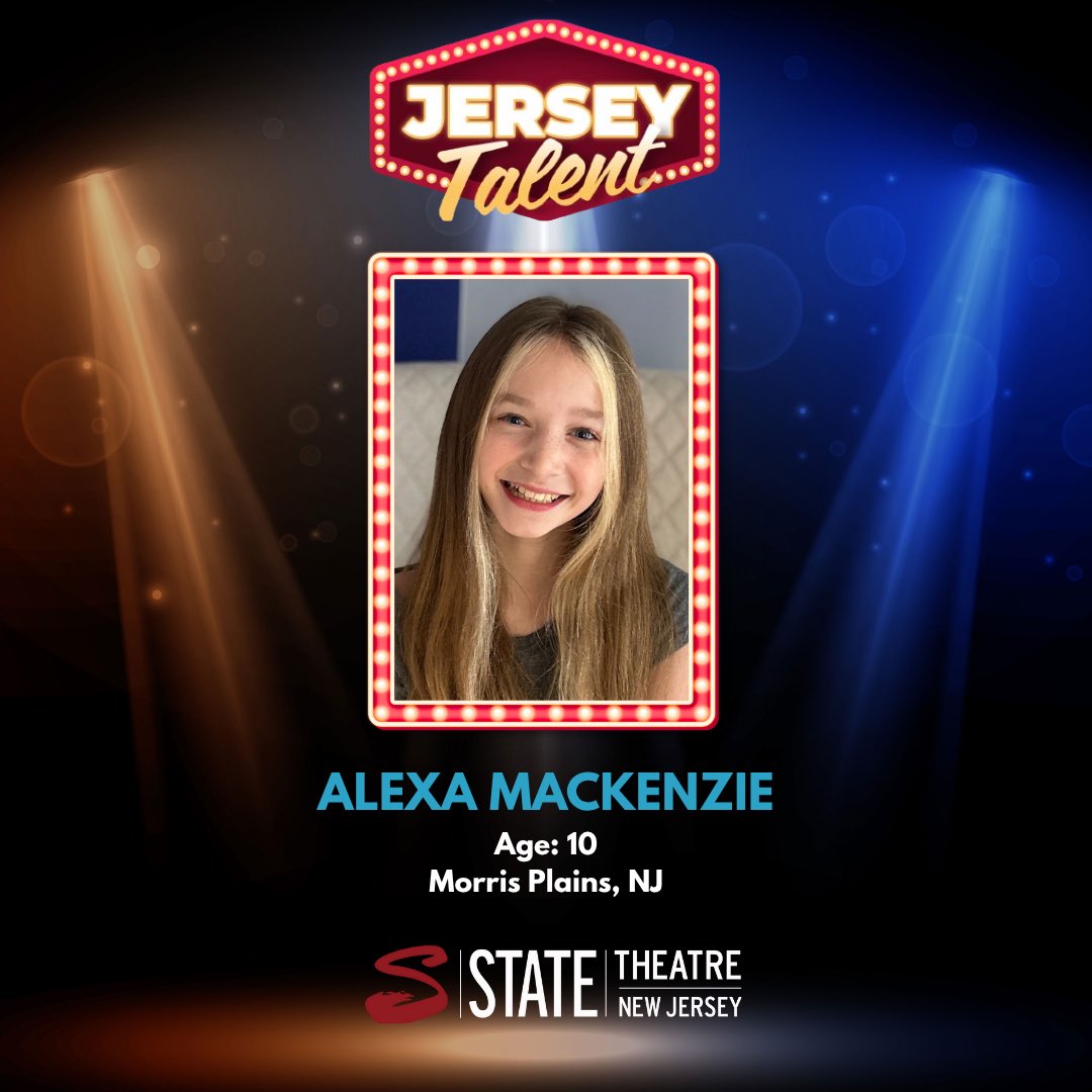 Meet Jersey Talent Top 12 Finalist, Alexa Mackenzie from Morris Plains! The 10-year-old dancer began dancing at age of 3. She is currently being formally trained in Tap, Jazz, Lyrical, Contemporary, and Ballet at Sharon’s Studio of Dance. See her tomorrow! bit.ly/3FRNsZ7