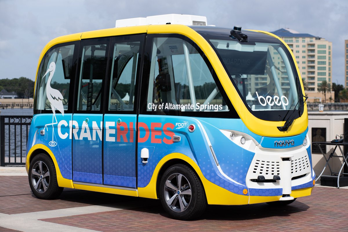 VHB (@vhbnow) on Twitter photo New mobility, including #AutonomousVehicles, will allow communities to focus more on sustainable, technology-enabled transportation solutions.
Learn about CraneRIDES AV path in <a href="/CityofAltamonte/">Altamonte Springs</a>, FL—Phase 2 opening this summer!
📰: bit.ly/43nnZwA.
#NewMobility New mobility, including #AutonomousVehicles, will allow communities to focus more on sustainable, technology-enabled transportation solutions.
Learn about CraneRIDES AV path in <a href="/CityofAltamonte/">Altamonte Springs</a>, FL—Phase 2 opening this summer!
📰: bit.ly/43nnZwA.
#NewMobility