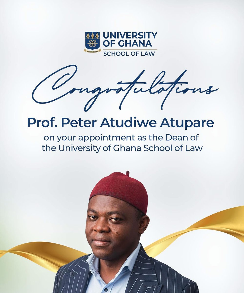 JusticeSremSai's tweet image. Congratulations on your elevation, Prof. You earned it; and there’s no doubt that you’ll see the groundbreaking works of Prof Raymond Atuguba through. 🫡