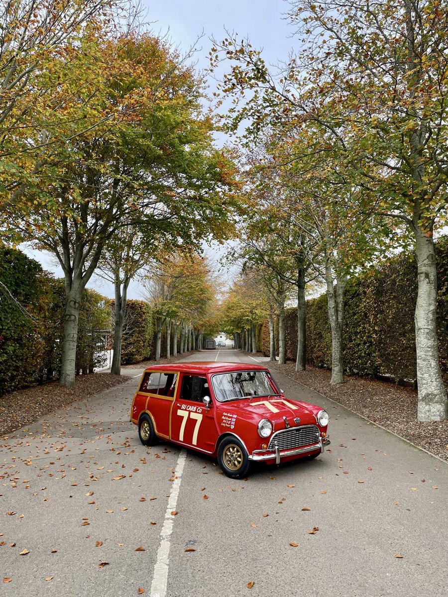 Our SU Woody racer, at its second home.