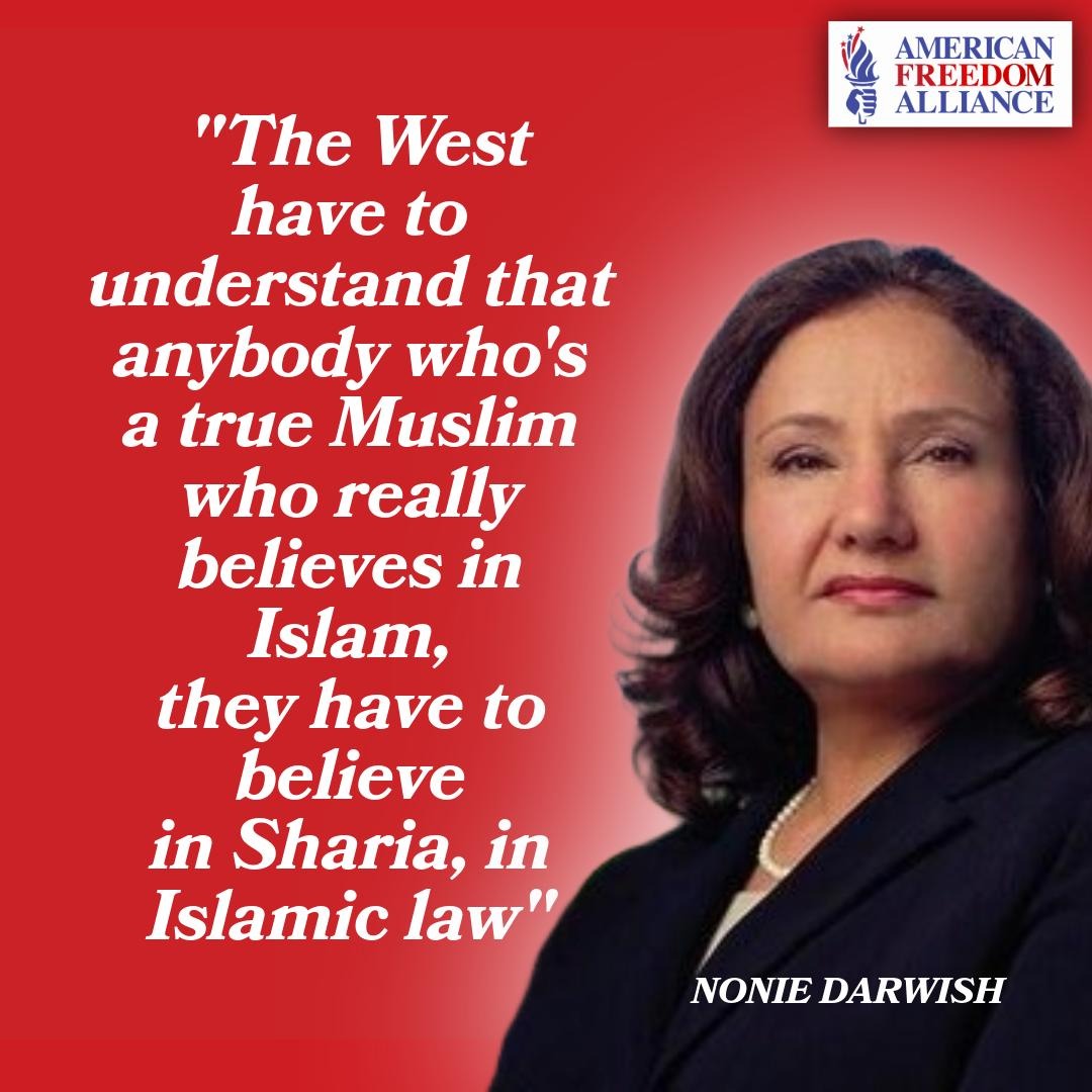 Nonie Darwish exposes the harsh realities of Sharia law and its impact on women at our AFA 'War on Women' event in Santa Monica, CA (March 2024). 

🇺🇸 Join us for future events to stay informed and engaged  solo.to/afalliance