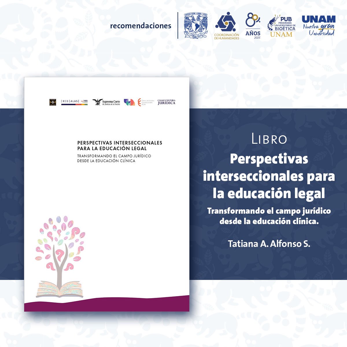 Este libro aborda las desigualdades estructurales que enfrentan las mujeres indígenas, afrodescendientes y con discapacidad en el ámbito de la educación jurídica en América Latina.
 #RecomendacionesPUB #UNAM