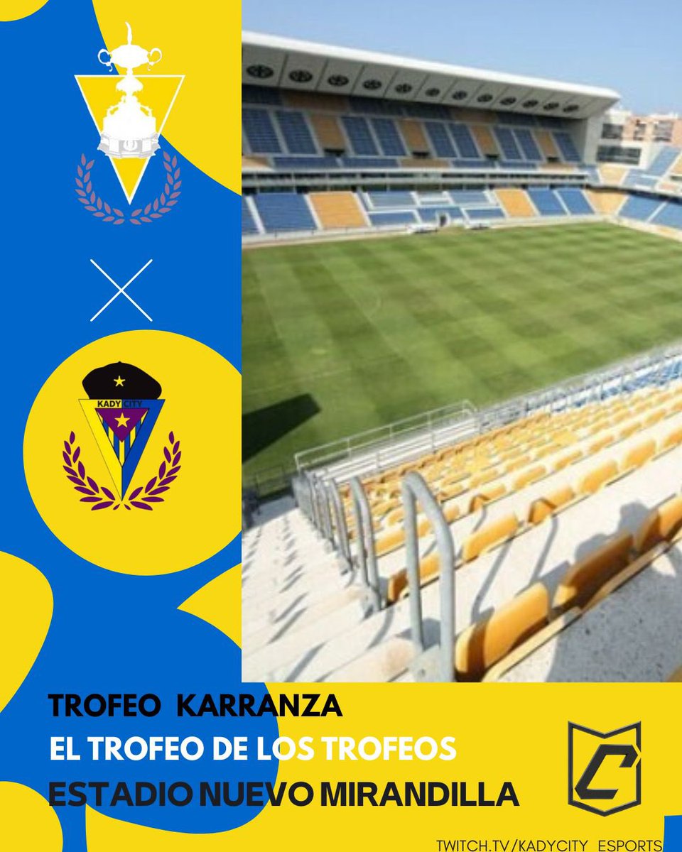 ๐๐๐๐ฌ ๐๐๐ง๐ฌ ๐ฒ๐ฆ๐ฝ๐ผ๐ฟ๐๐ (@kadycity) on Twitter photo ๐Ya tenemos los primeros equipos confirmados para la III Ediciรณn del Trofeo Karranza:
<a href="/KadyCity/">๐๐๐๐ฌ ๐๐๐ง๐ฌ ๐ฒ๐ฆ๐ฝ๐ผ๐ฟ๐๐</a> <a href="/CDREALSPORT25/">CDRealSport25</a>
<a href="/BlackRaptorsCP/">๐คBLACK RAPTORS๐ค</a> <a href="/MaldicionDacci/">Maldicion Dacci Team</a> <a href="/ADR__eSports/">ADR eSports ยท ๐๐</a> #SsFiumicino <a href="/RhynoEsports_/">Rhyno Esports</a> <a href="/laperlaturca77/">LA PERLA TURCA</a> <a href="/UDZineros/">UD Zineros</a> #FLSAeSports <a href="/kaoticesports_/">kaotic</a>
๐ฒEnvรญa un MD y apunta a tu equipo. ๐Ya tenemos los primeros equipos confirmados para la III Ediciรณn del Trofeo Karranza:
<a href="/KadyCity/">๐๐๐๐ฌ ๐๐๐ง๐ฌ ๐ฒ๐ฆ๐ฝ๐ผ๐ฟ๐๐</a> <a href="/CDREALSPORT25/">CDRealSport25</a>
<a href="/BlackRaptorsCP/">๐คBLACK RAPTORS๐ค</a> <a href="/MaldicionDacci/">Maldicion Dacci Team</a> <a href="/ADR__eSports/">ADR eSports ยท ๐๐</a> #SsFiumicino <a href="/RhynoEsports_/">Rhyno Esports</a> <a href="/laperlaturca77/">LA PERLA TURCA</a> <a href="/UDZineros/">UD Zineros</a> #FLSAeSports <a href="/kaoticesports_/">kaotic</a>
๐ฒEnvรญa un MD y apunta a tu equipo.