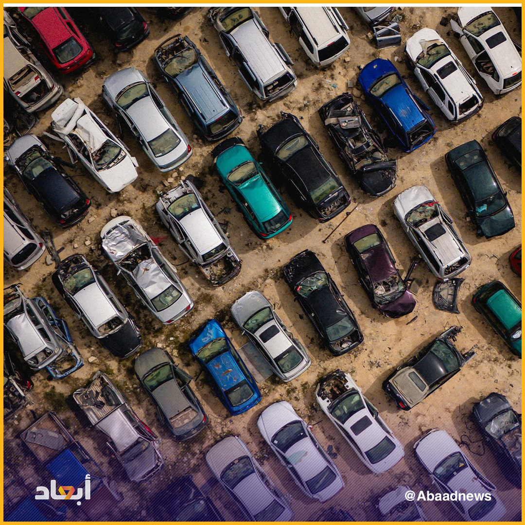 تُظهر أكوامًا من السيارات... المصور محمد نبيل يلتقط صورًا جويًا ملفتة لحي الصناعية بمدينة #البيضاء 

#أبعاد #ليبيا