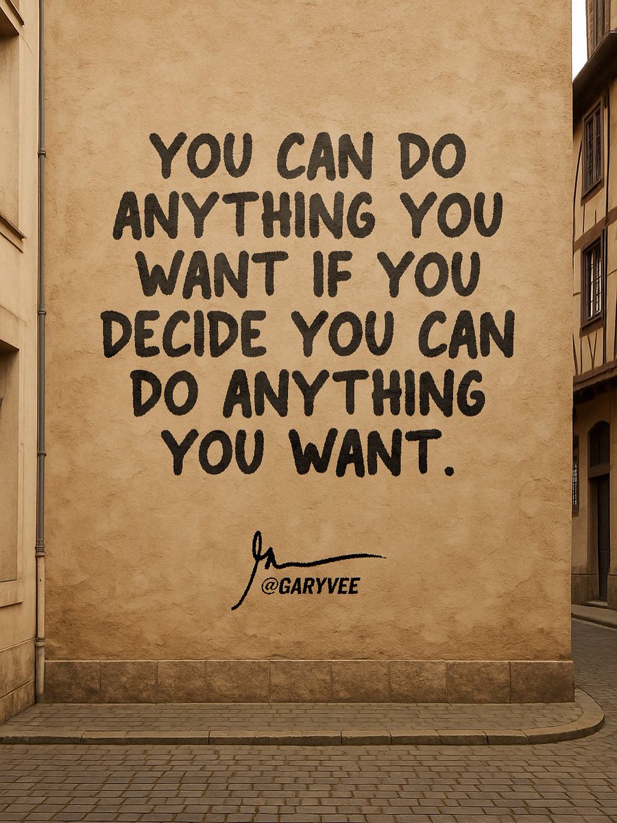 The #1 reason so many of you are not achieving what you want is because the hard truth is … that … deep down, you don’t believe you can .. my friends, life’s crazy, it’s so based on perspective and outlook … please use this post to say “fuck it, gary might be right” stop being