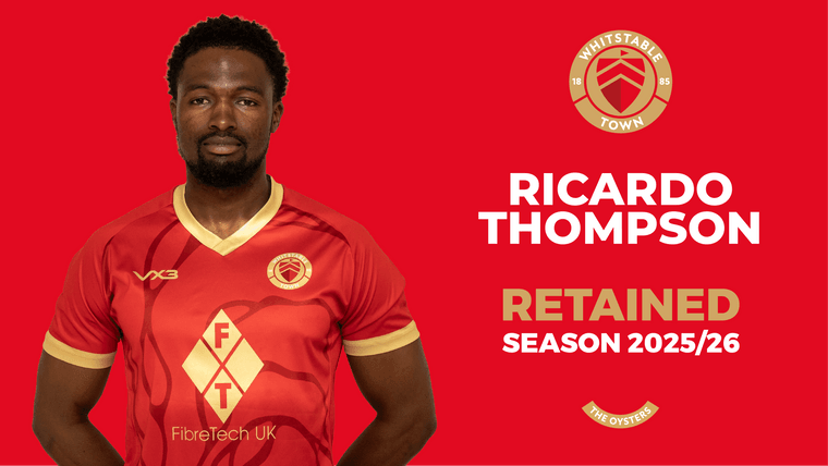 Ricardo Thompson Returns for 2025/26 Season

Versatile defender recommits after standout FA Vase-winning campaign.
whitstabletownfc.club/news/ricardo-t…