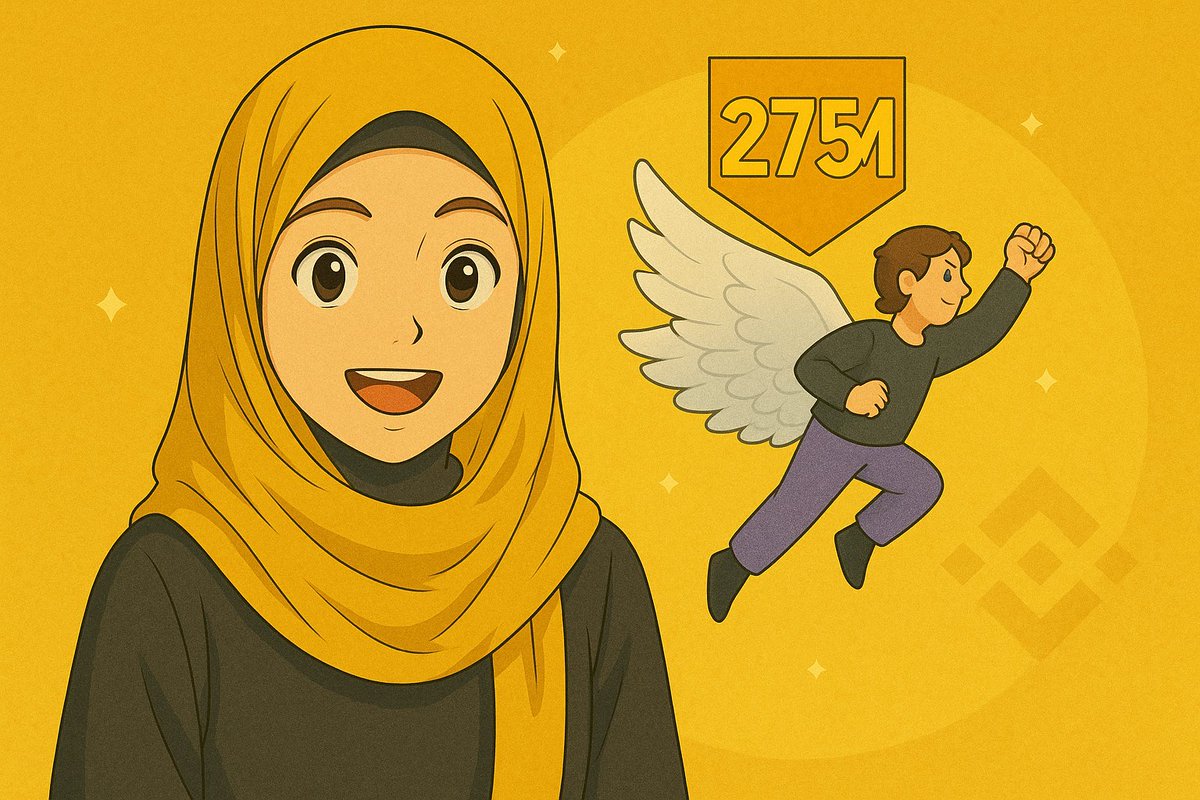 Here’s to growing, giving, and flying even higher together. 🚀🪽 #Binance #275M #BinanceAngels