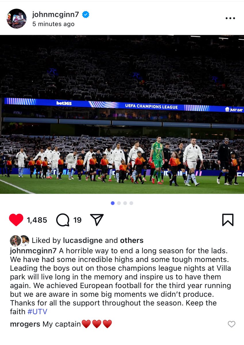 My captain 💜 #AVFC
