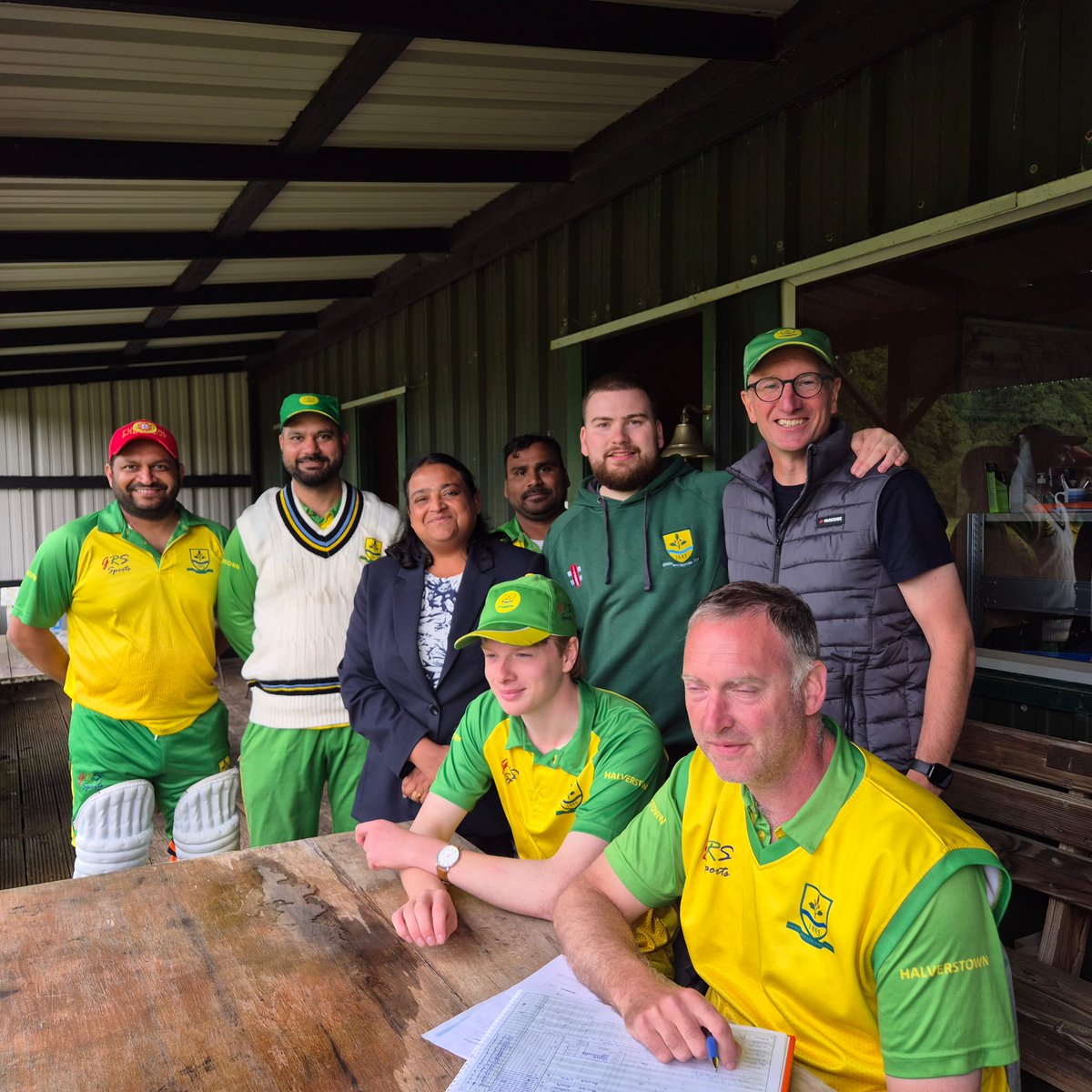 cricketleinster's tweet photo. HALVERSTOWN &amp; KILKENNY!

CL President (Meena) visiting @HalverstownCC and @cricketkilkenny today! Great to see some sunshine too! 🌤️🏏 https://t.co/N6XcDITz1B