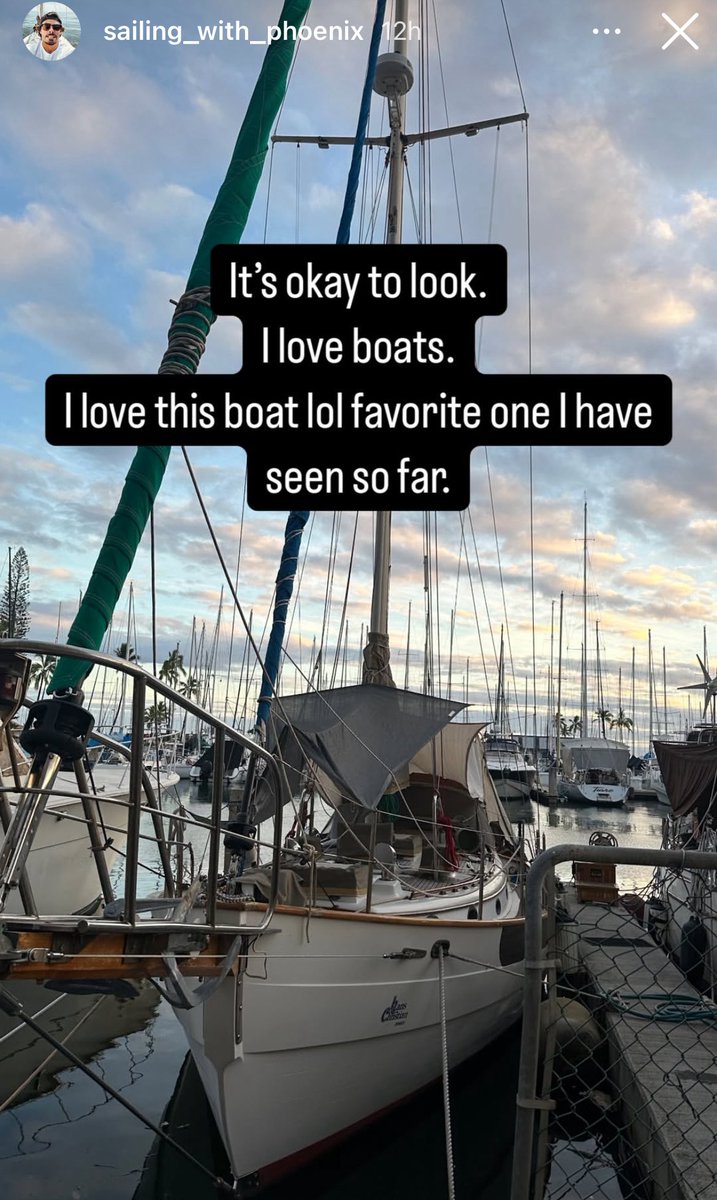 sailing_phoenix's tweet photo. Oliver is still cleaning the boat ⛵️

Like me, he’s not looking forward to doing the dishes 🍽️ https://t.co/wg3GDIoklC