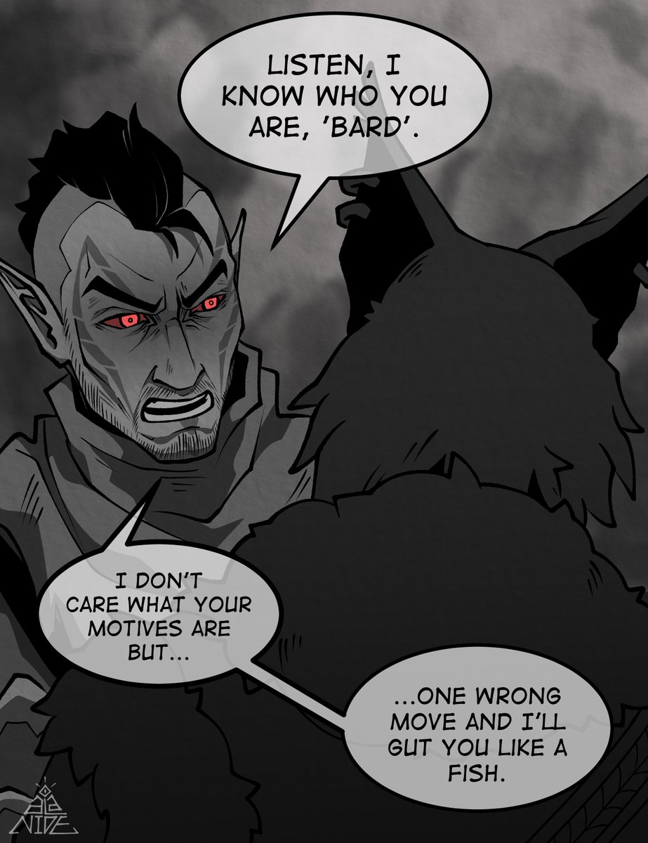 a very cordial conversation
#Skyrim 