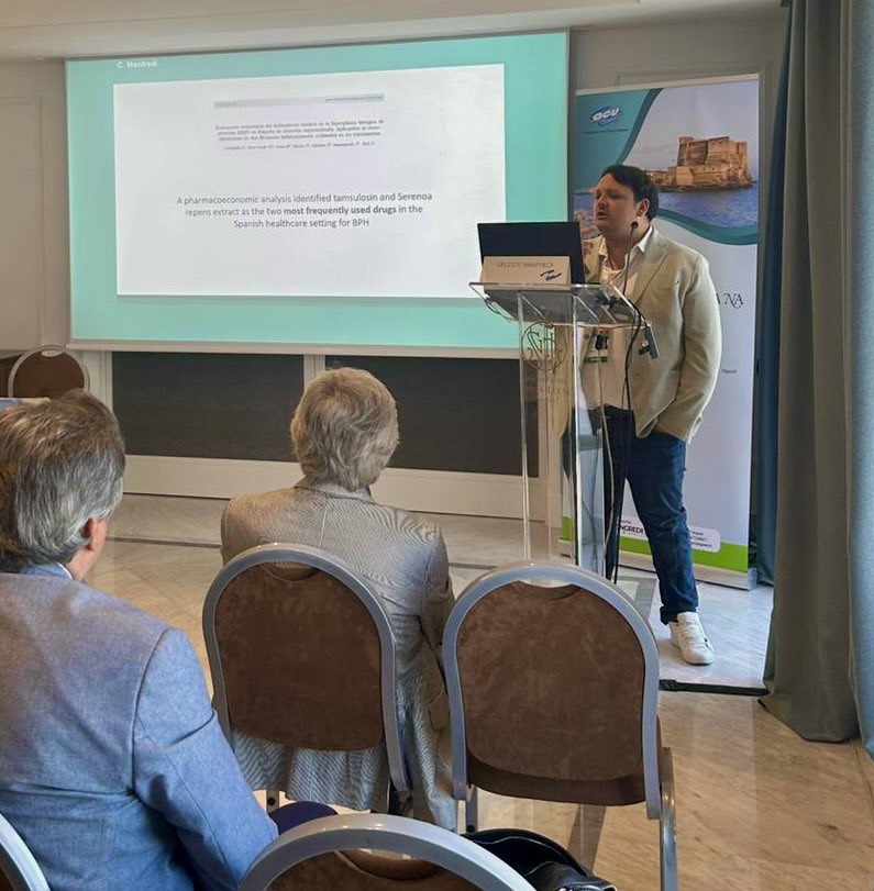 ManfrediCeleste's tweet image. Today I had the pleasure of sharing my international experience on the use of #SerenoaRepens 🌿 for managing #BPH 🌰 at the Campania Urological Association Congress.
Cross-border insights, same goal: better care for men with LUTS!