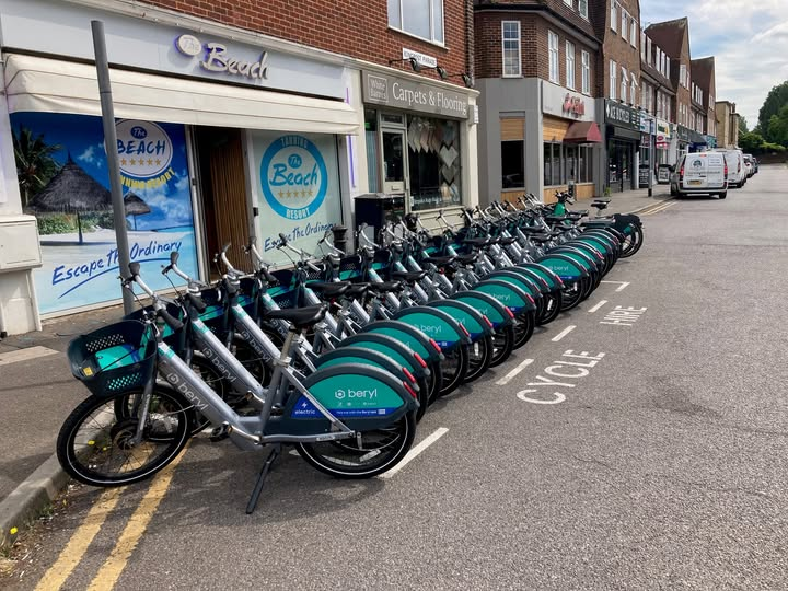 They are having a meltdown on a local Facebook page over this photo, it's not the four wheeled vehicles that are the problem.